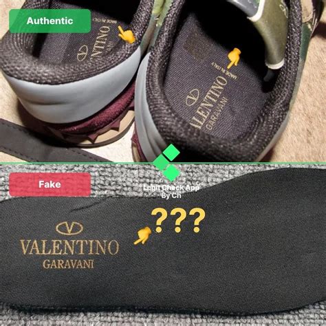 how to tell real from fake valentino shoes|valentino rockrunner shoes real.